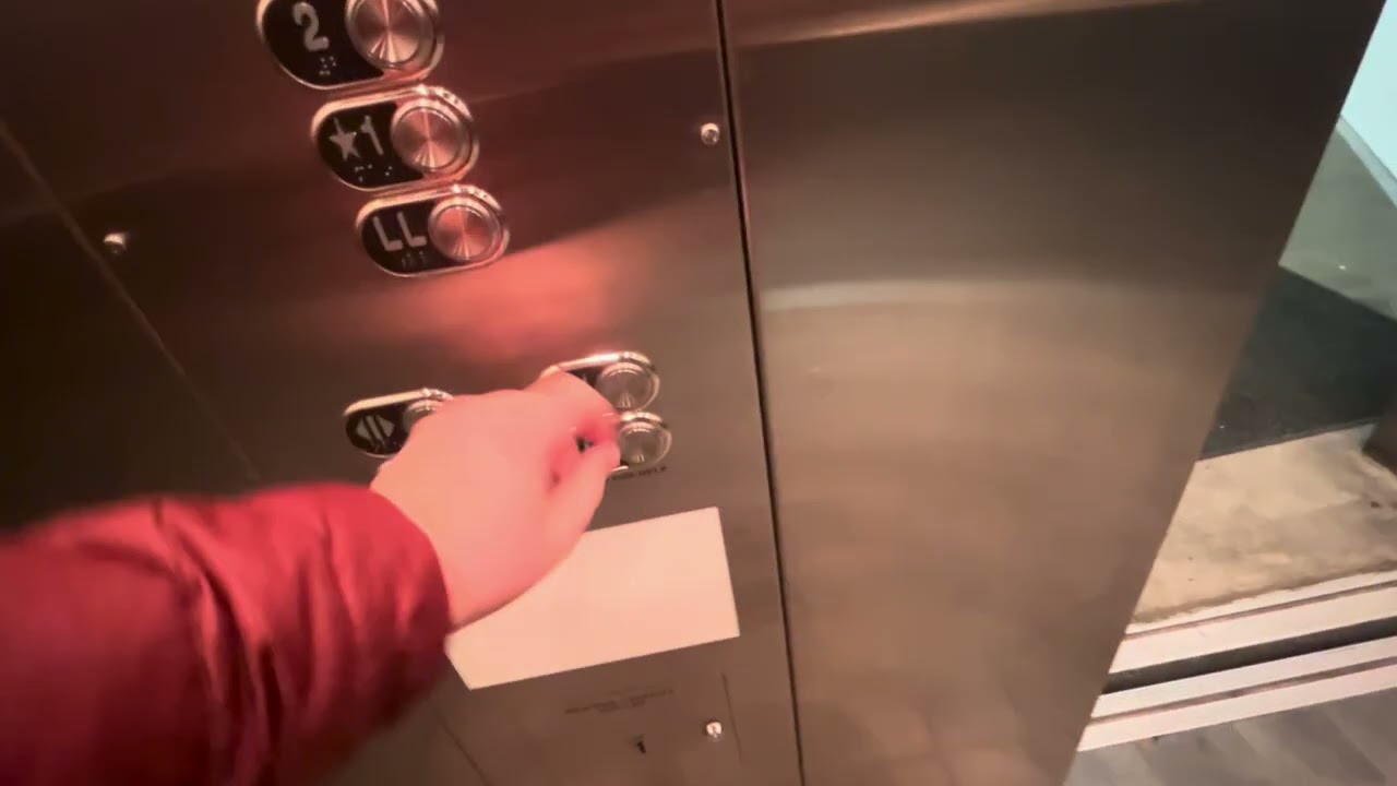 The Schindler express elevator at the West Hartford Memorial parking garage  ￼￼