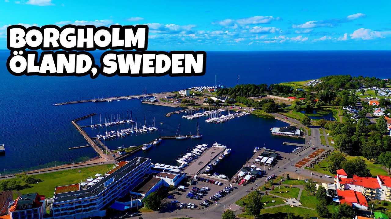 Exploring town and food at Borgholm, Öland in Sweden #sweden #foodie #travelvlog #europetravel