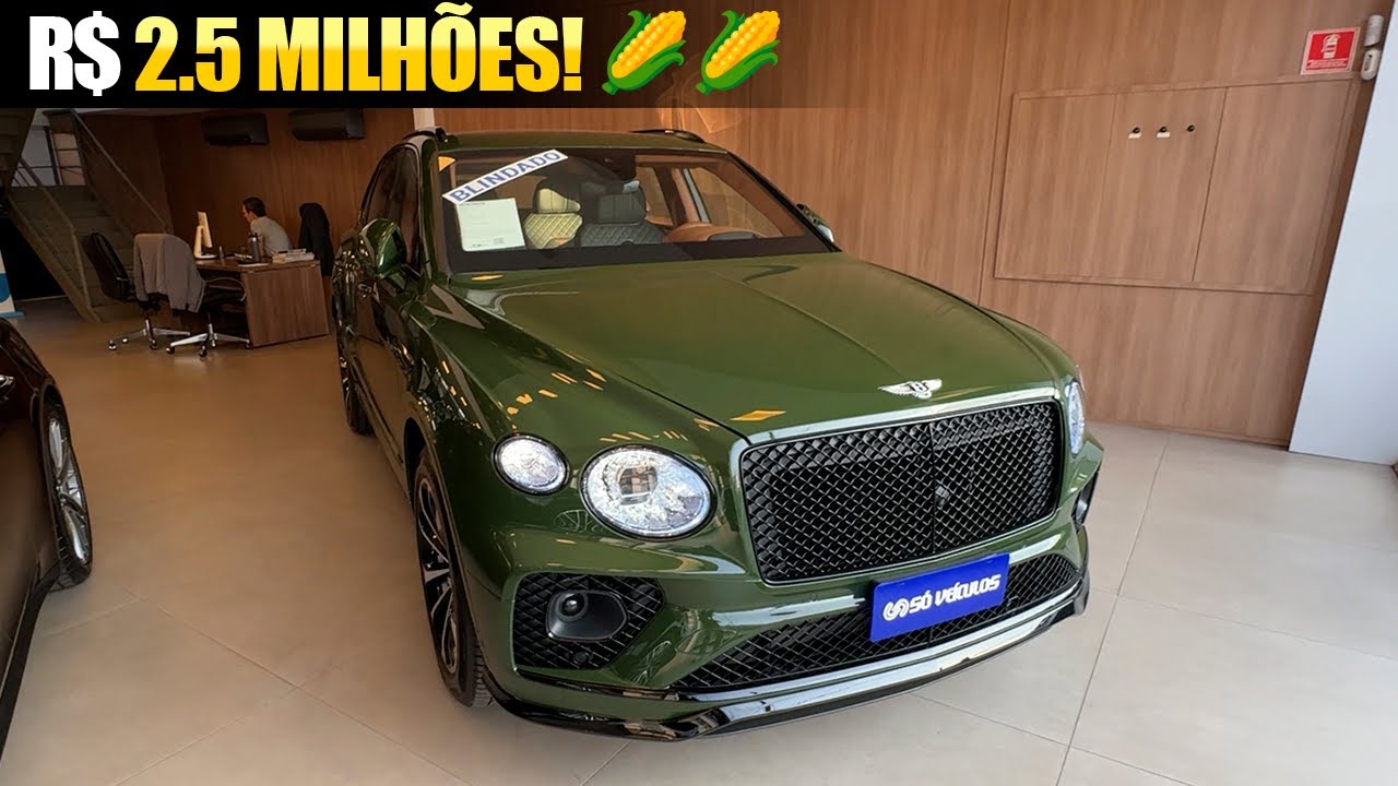 BENTLEY BENTAYGA MULLINER, TUDO O QUE O SUV MAIS LUXUOSO DO MUNDO PODE OFERECER!
