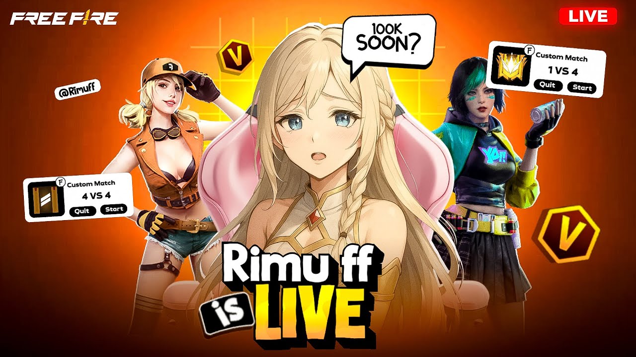 Free Fire Live  🎮 Challenges Versus  ⚡| Live ID Reactions 👀 এবং Viewer Interaction 🤝 nonstop 💥