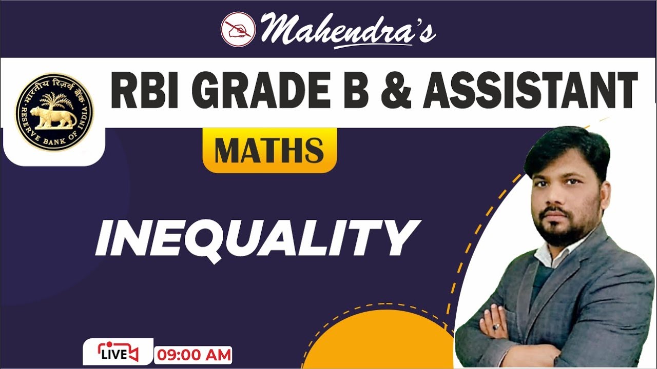 RBI Grade B | RBI Assistant | Bank Exams 2022 | Inequality | Quantitative Aptitude