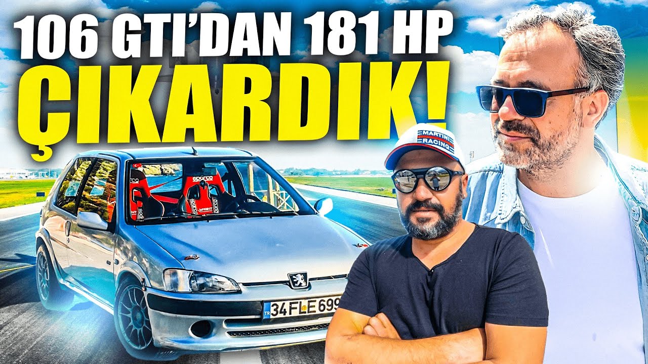 Peugeot 106 GTI’dan 181 HP çıkardık!