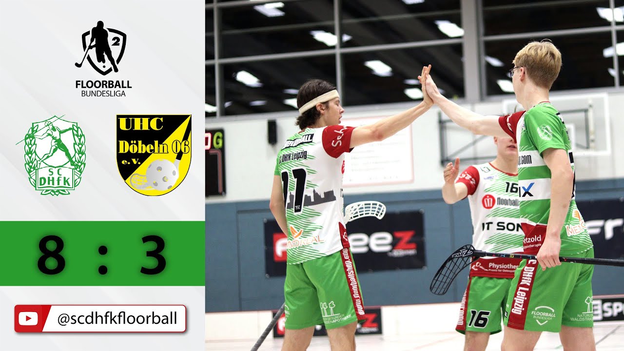 Highlights | 2. Floorball Bundesliga | SC DHfK Leipzig vs. UHC Döbeln 06
