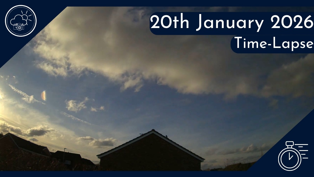 20 January 2026 Weather Time-lapse