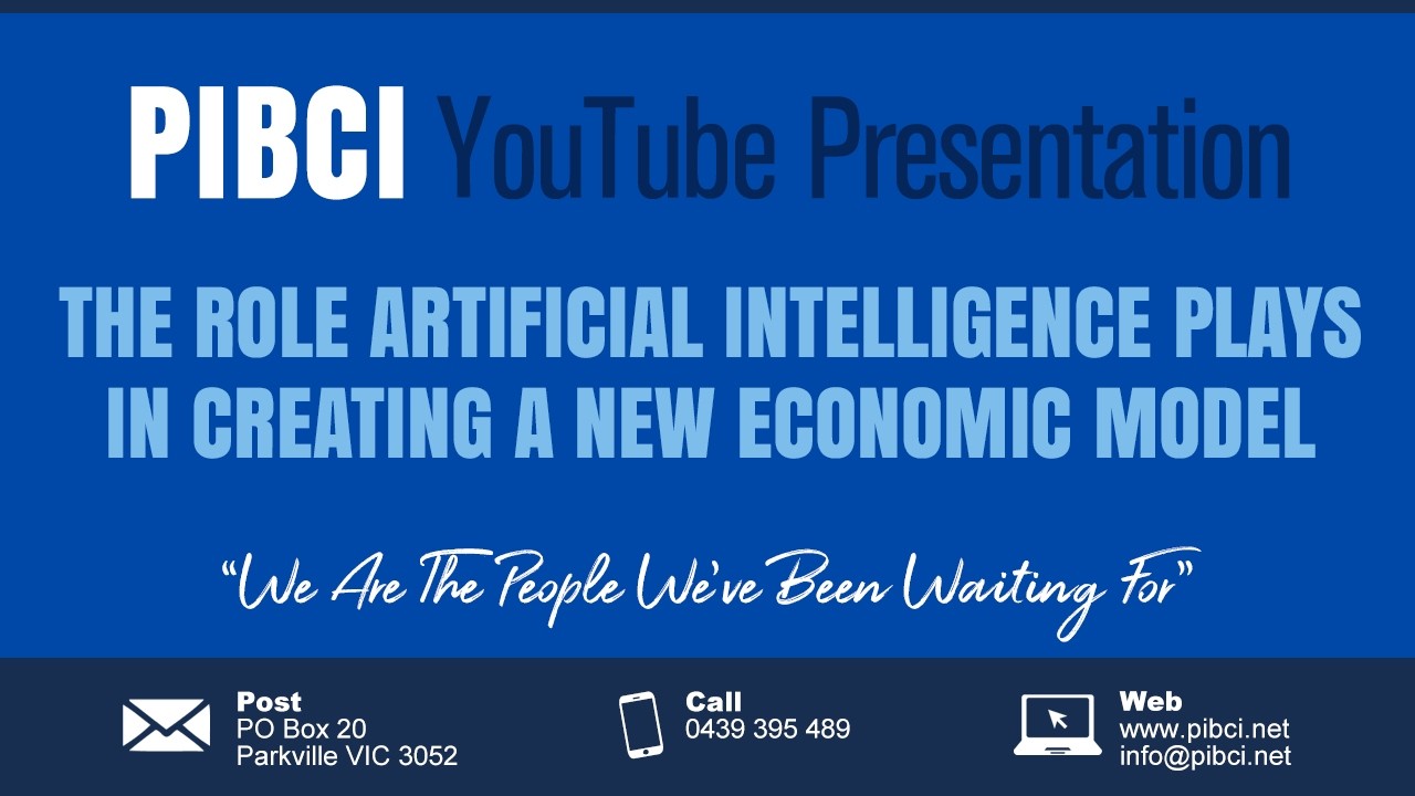 The role AI plays in creating a new Economic Model