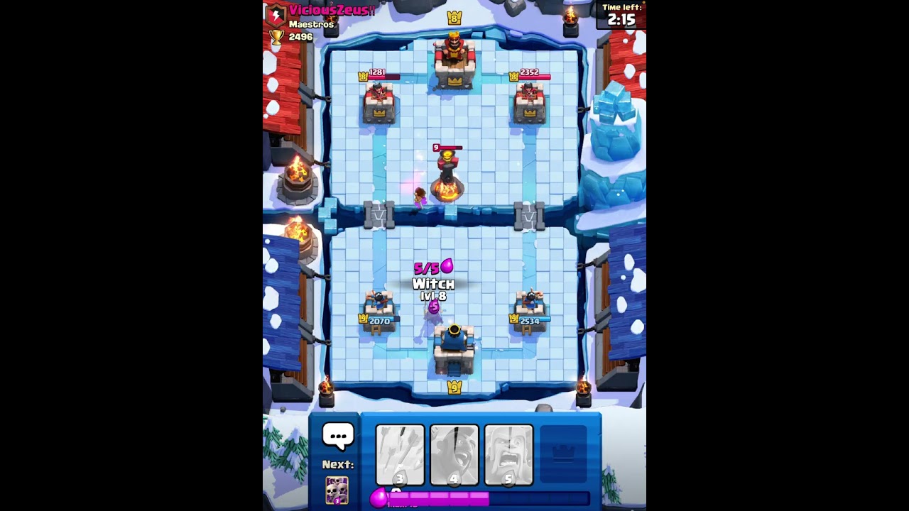 Clash Royale gameplay    #clashroyale #supercell 
