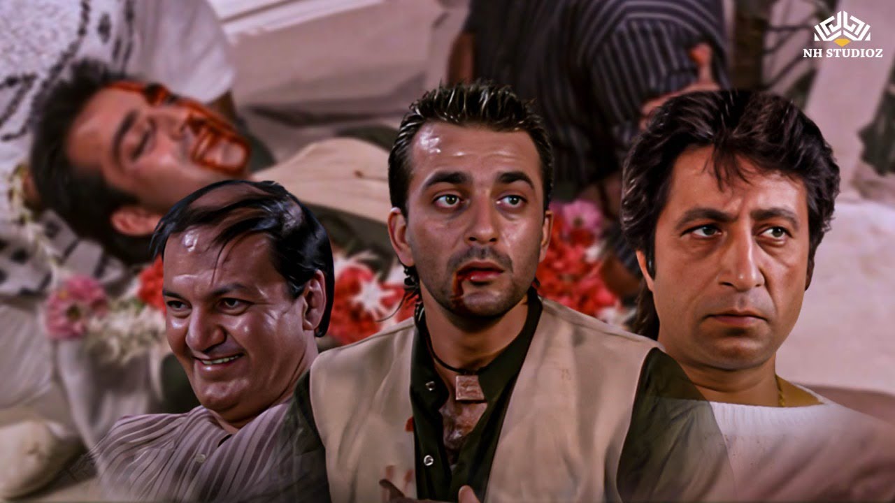 संजय दत्त की हुई ज़बरदस्त पिटाई | Namak | Sanjay Dutt | Hindi Action