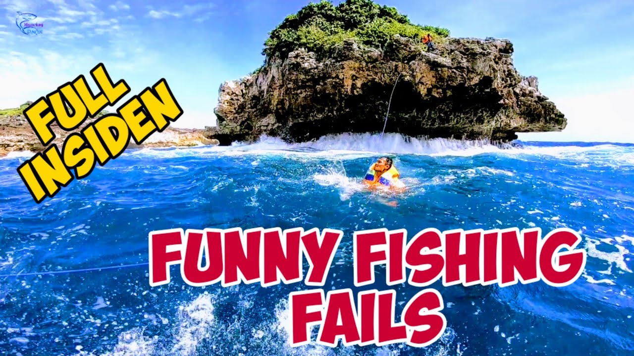 Mancing mania yang penuh dengan insiden - funny fishing fails