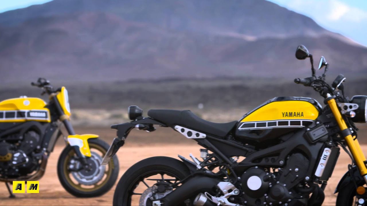 Yamaha XSR 900 2016 Test [ENGLISH SUB]