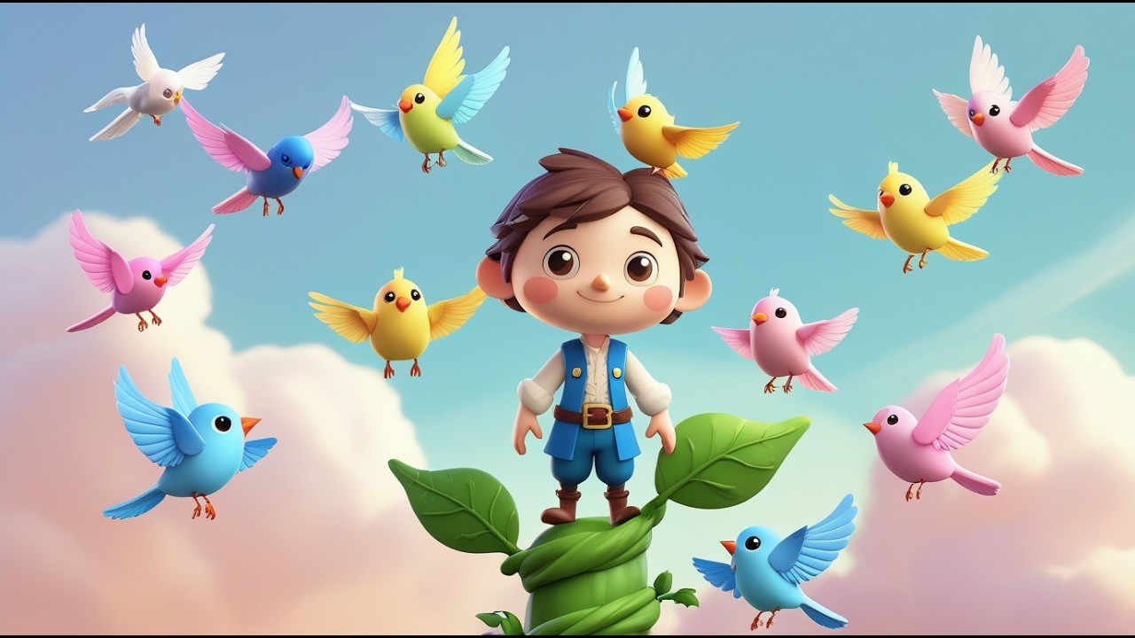 🐦🌈 A Bird Colour Day Song for Kids | Learn Colors with Fun 3D Animation 🎨✨