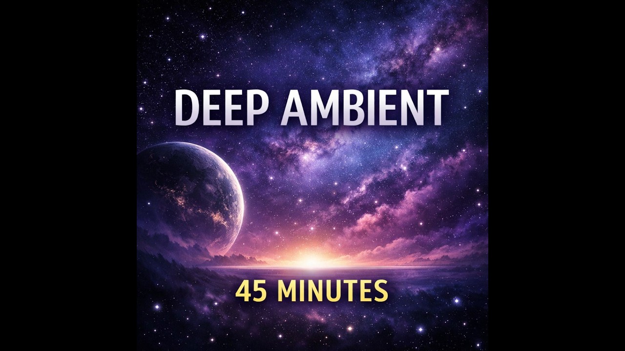 Deep Ambient Soundscape – 45 Minutes of Calm Space Music for Relaxation & Focus