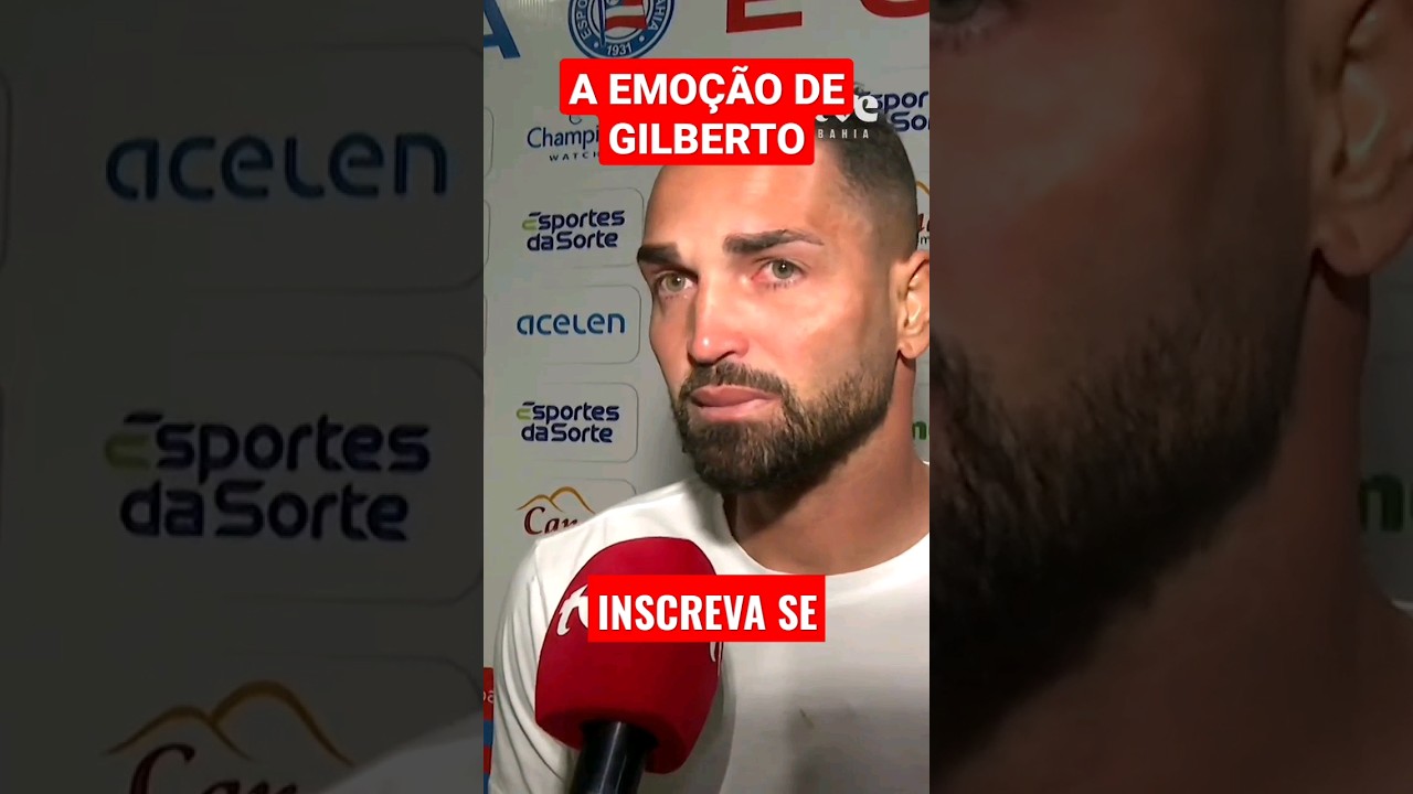 GILBERTO CHORA AO FALAR DE BAHIA #bahia #Gilberto #shorts