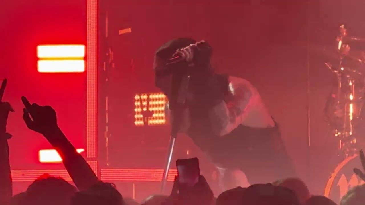 Raise The Red Flag 🚩- Marilyn Manson Live at Temple Theater in Tacoma, Washington 8/28/2024