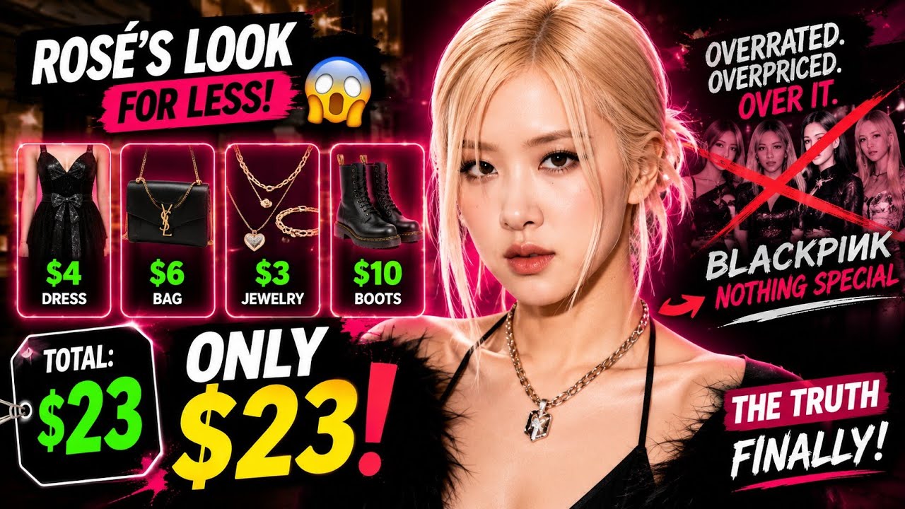 BLACKPINK Rosé’s Wild Price Range 💲😳 $23 to $6,265