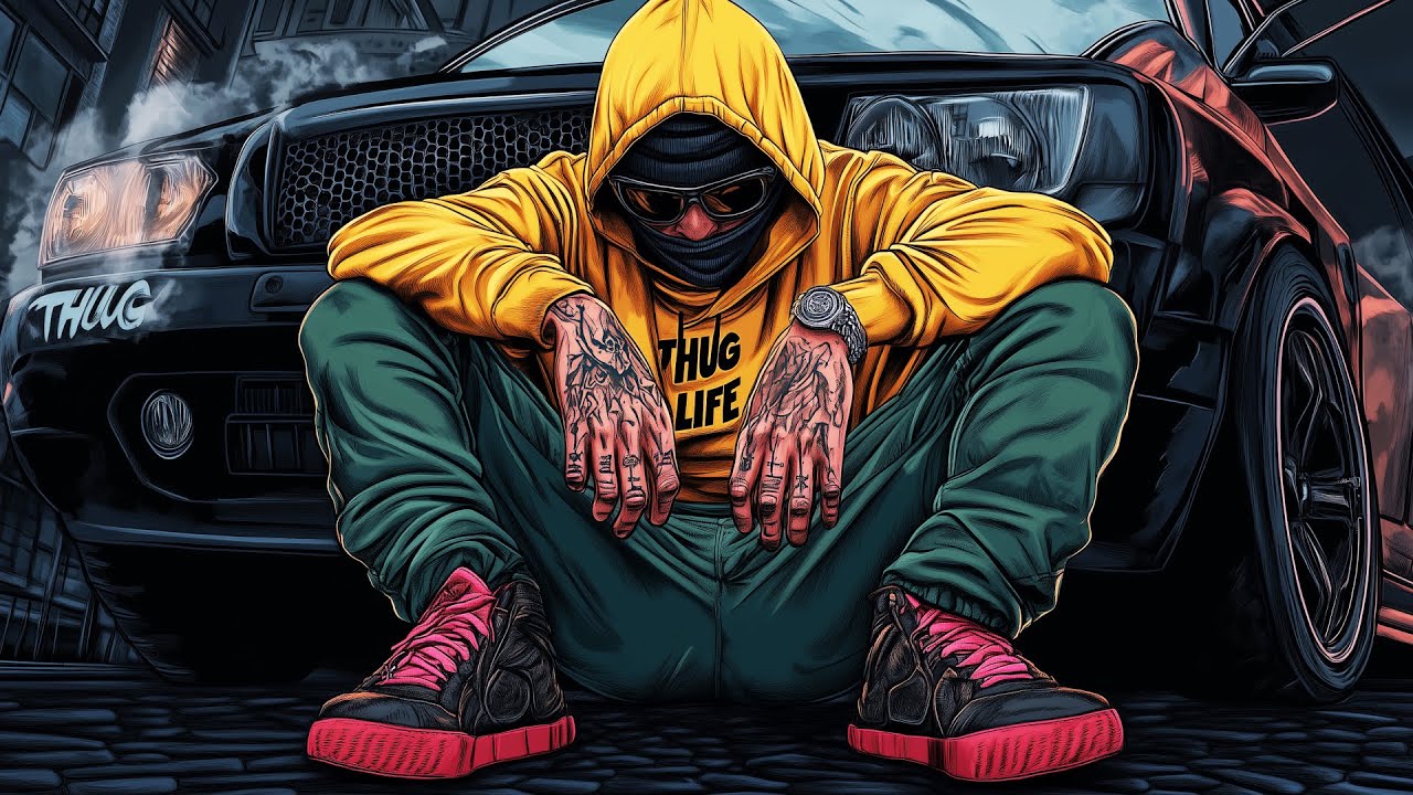 ''THUG LIFE'' Free Drill Hard Trap beat Instrumental Dark Rap Hip hop Freestyle Beats