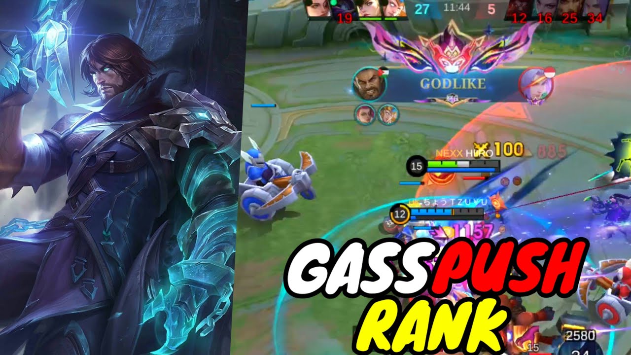 LAGI-LAGI KITA PUSH RANK | ROGER GAMEPLAY - MOBILE LEGEND
