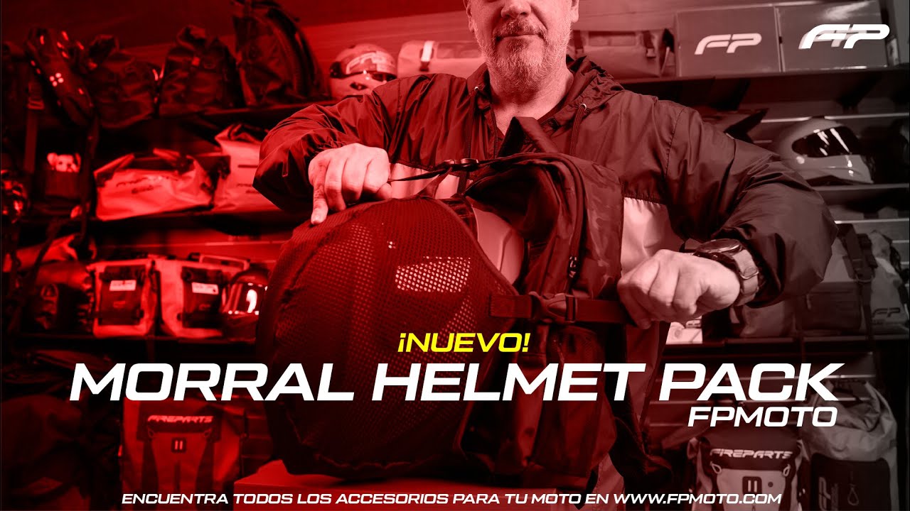 Morral Helmet Pack ¡El Morral Portacascos de FP!