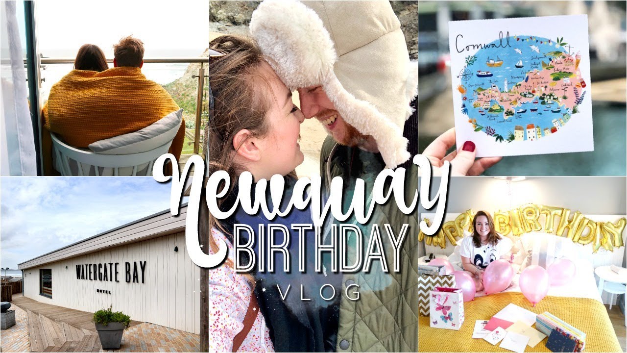Cornwall Birthday Adventure Vlog | Watergate Bay, Newquay 🌊