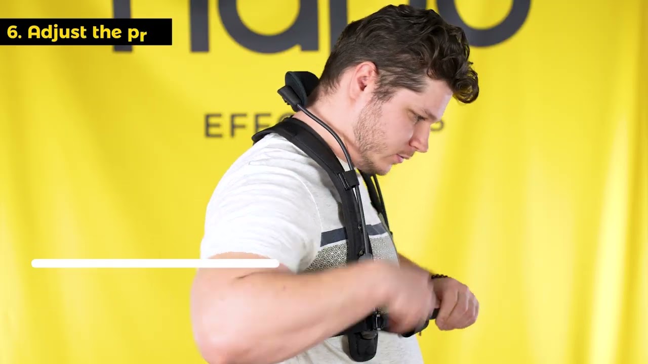 HAPO Neck installation: the exoskeleton that protects the neck