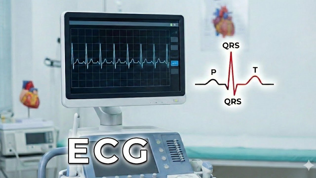 شرح تخطيط القلب | شرح ECG | ١