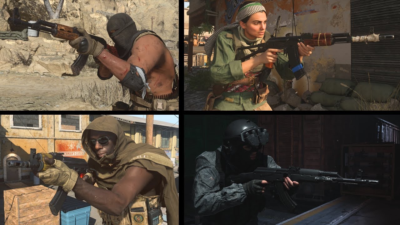 Modern Warfare 2019 All AK-47 1st & 3rd Person Reloads