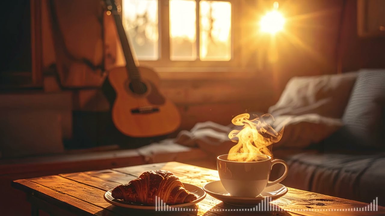 Happy Morning Acoustic ☕ Positive Guitar Music & Birds Sounds to Start Your Day, Wake Up