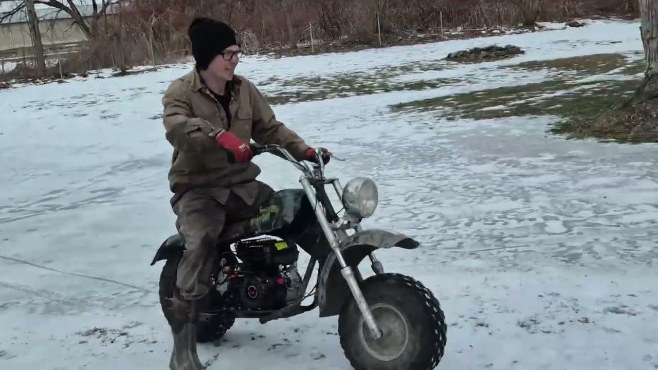 baja mini bike testing