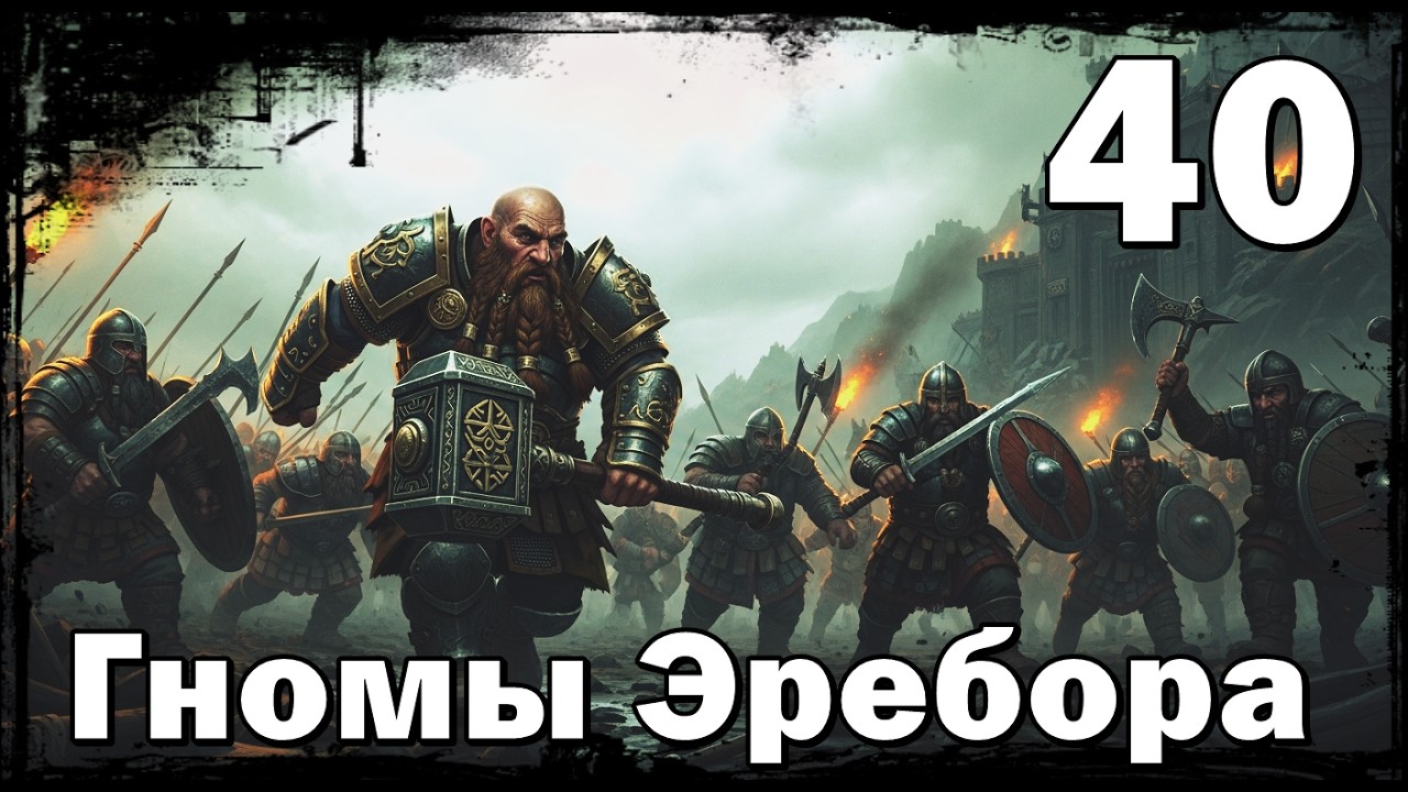 The Dawnless Days-Attila Total War-Гномы-40-Сердце Мордора!