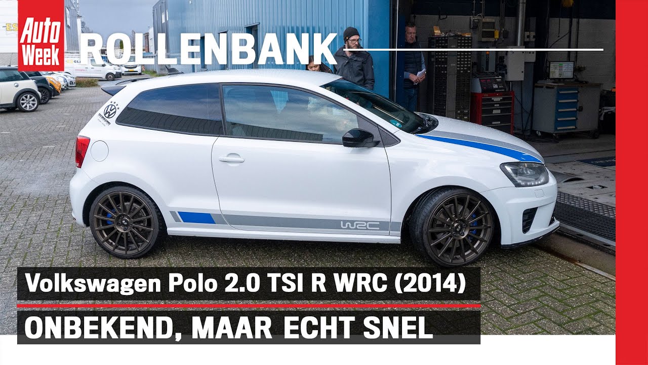 Volkswagen Polo 2.0 TSI R WRC (2014) - Op de rollenbank