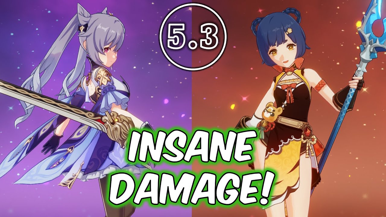 Keqing & 1.0 National | Spiral Abyss 5.3 Floor 12 | Full Star Clear