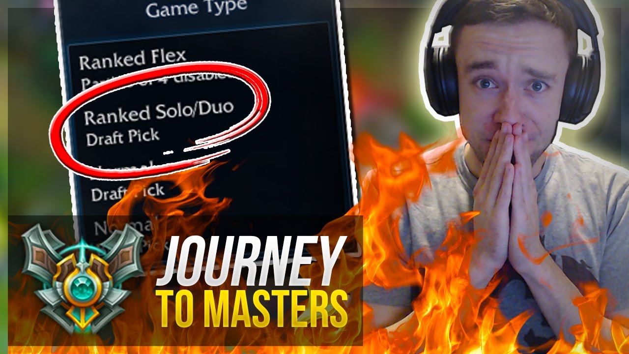 SCARY DEPTHS OF SOLO QUEUE HELL... - Journey To Masters #43 - League of Legends