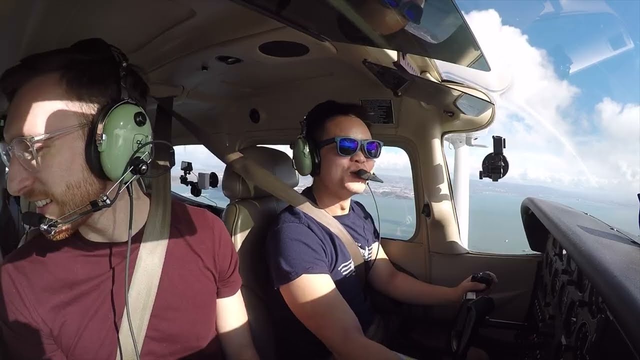 Flying the SAN FRANCISCO BAY TOUR! Epic Views with ATC [4K] | Cessna 172