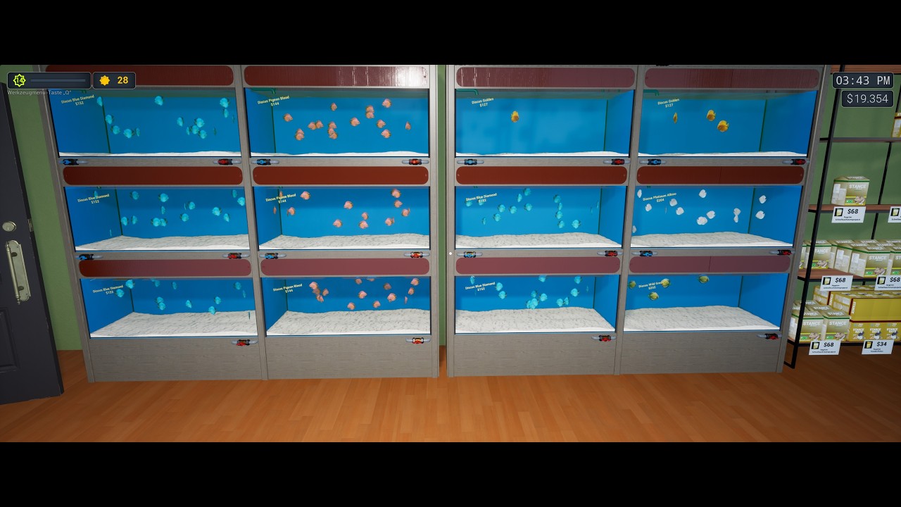 Exotica2 - Pet Shop Simulator 09 - Die ersten Nachzuchten unserer Fische sind verkaufsfertig