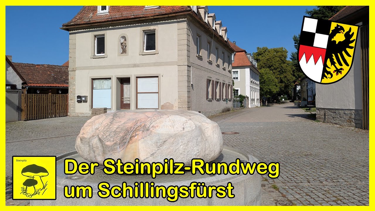 Mittelfranken 2025: Der Steinpilz-Rundweg um Schillingsfürst mit Schlossbesichtigung