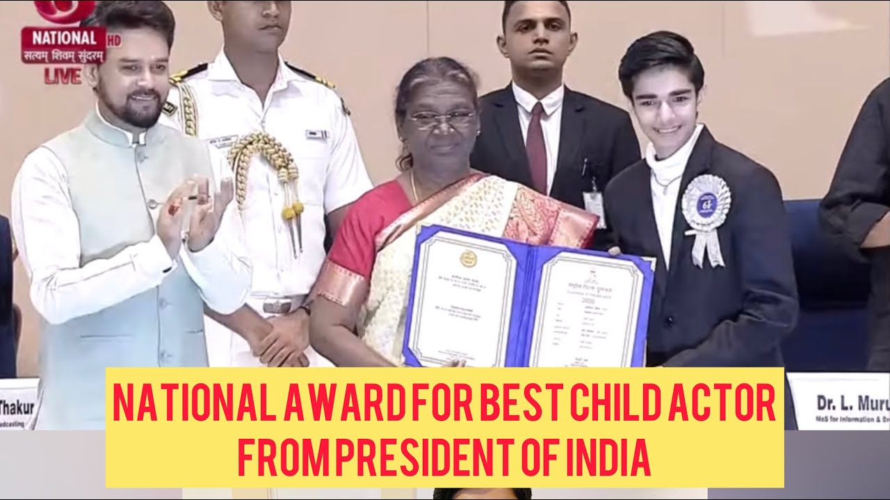 NATIONAL AWARDS CEREMONY FOR BEST CHILD ACTOR FROM HONORABLE PRESIDENT OF INDIA||Varun Buddhadev||