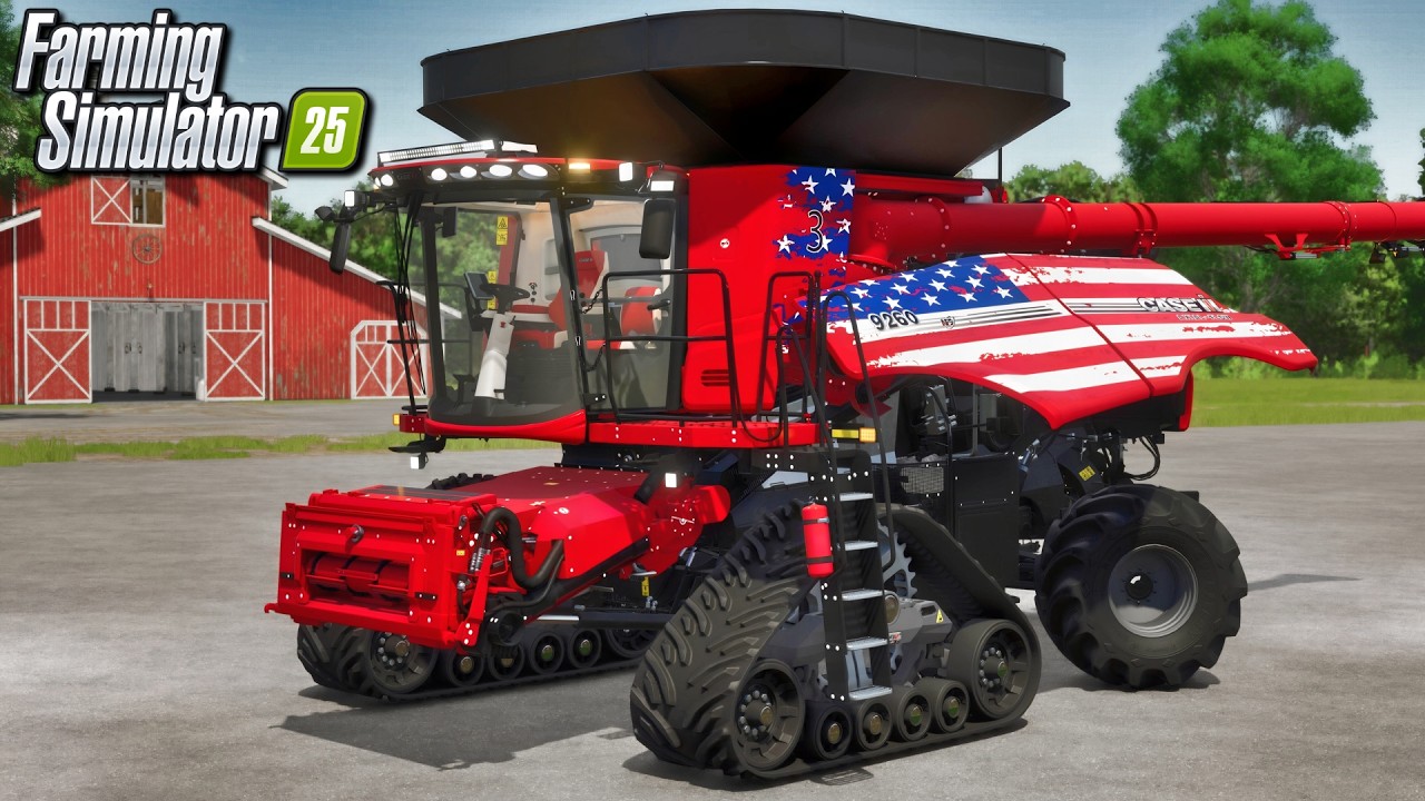 ЭТО ПРОСТО МОНСТР! &mdash; Case IH Axial Flow 250/260 Series (от Custom Modding) | Farming Simulator 25
