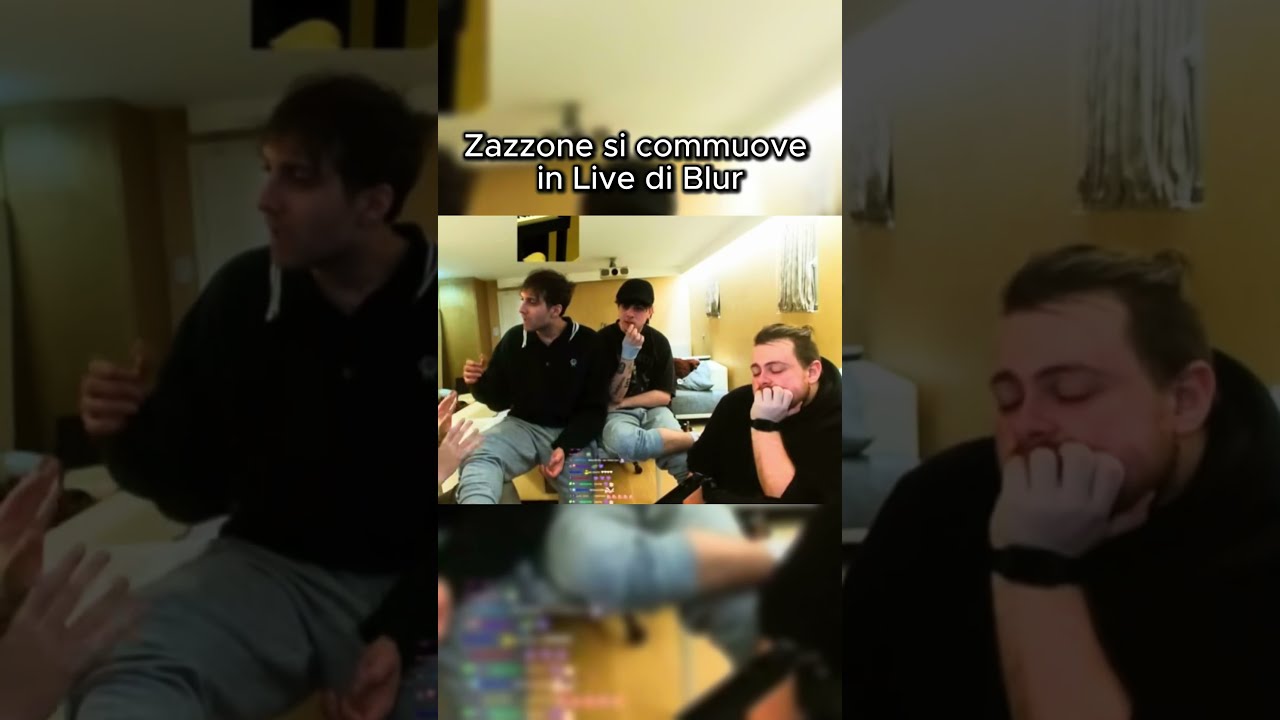 Zazzone stava per PIANGERE in LIVE #zazzone #blur #freneh #nonna