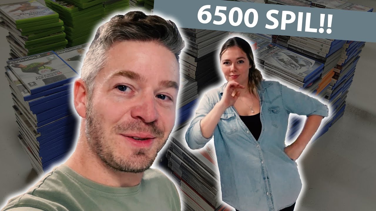 6500 videospil fylder nu egentlig en HEL DEL!