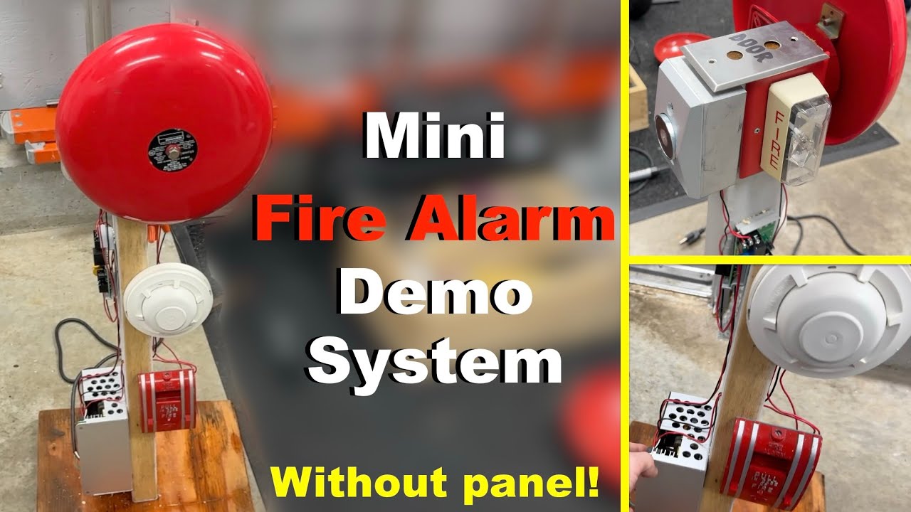 Mini Fire Alarm Demo System Without Panel