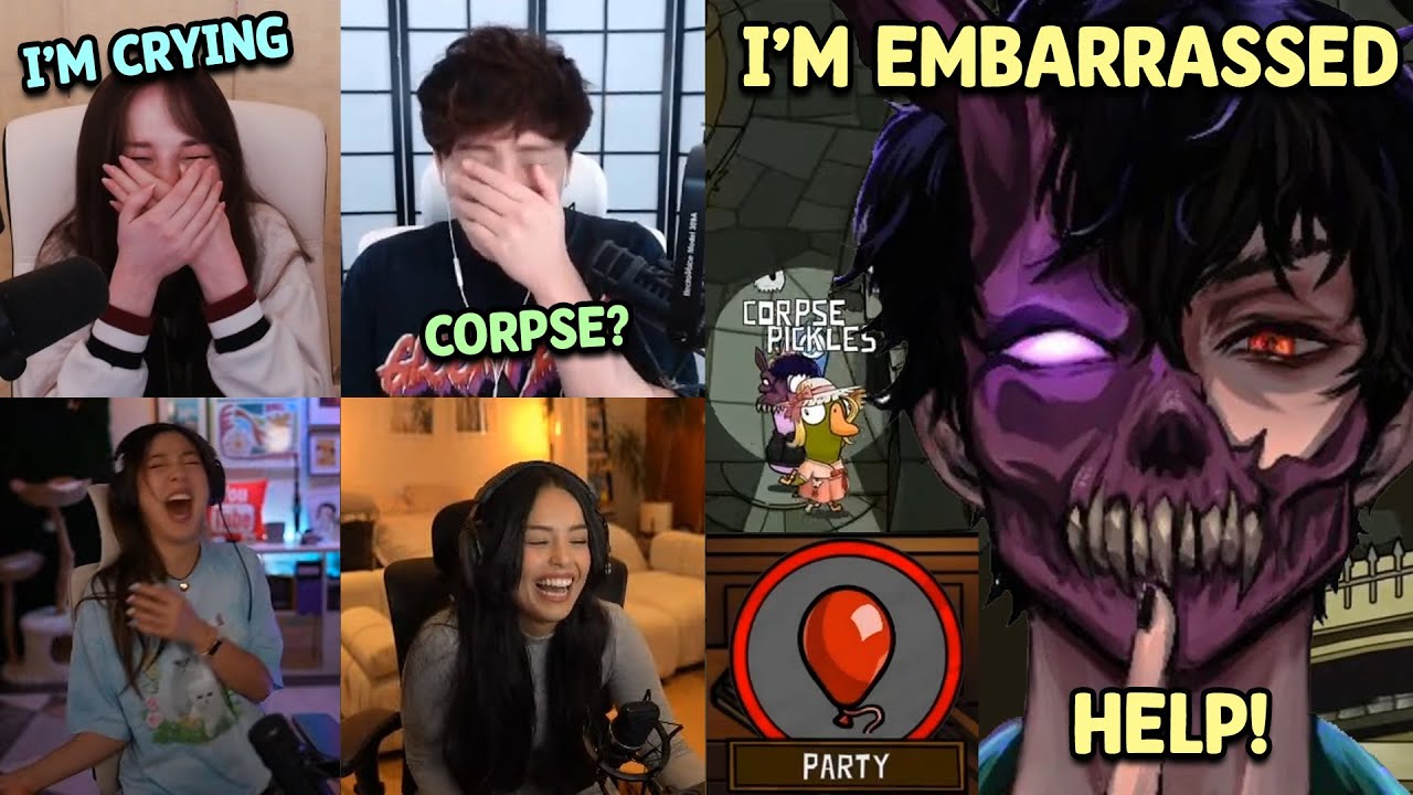 Все ТЕРЯЮТ ЭТО от ВЫСОКОГО ГОЛОСА Corpse с участием Valkyrae, Sykkuno, Fuslie, Tina и других