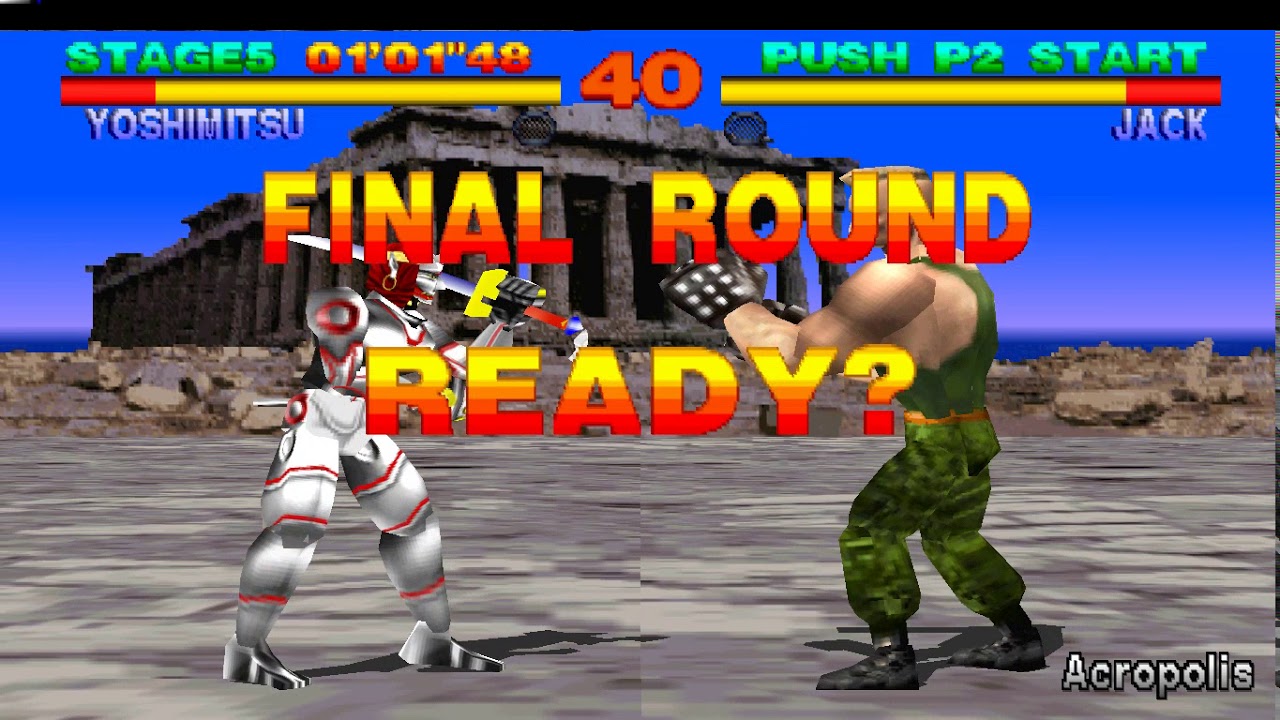 Tekken 1 - Yoshimitsu Arcade Playthrough