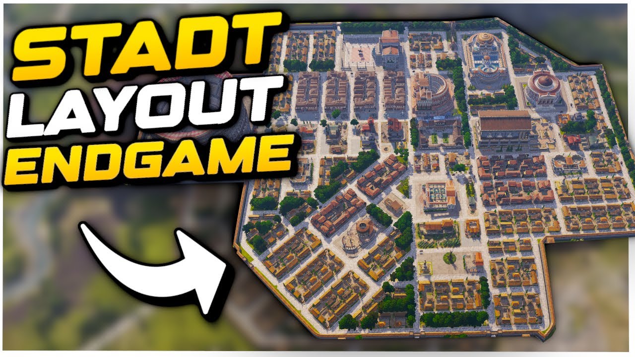 🏛️Einfaches Stadt LAYOUT Für Das Endgame! Anno 117 Pax Romana🏛️