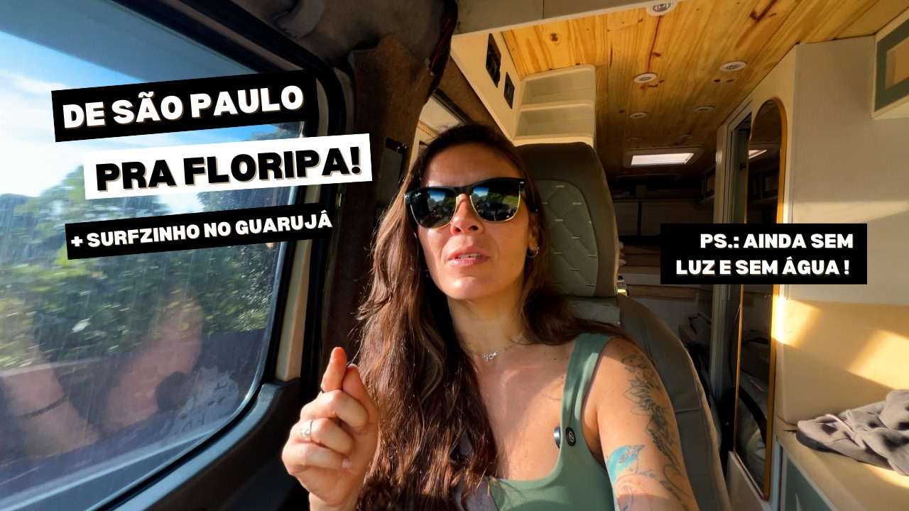 Primeira VIAGEM com nosso MOTORHOME: a MARESIA ♥