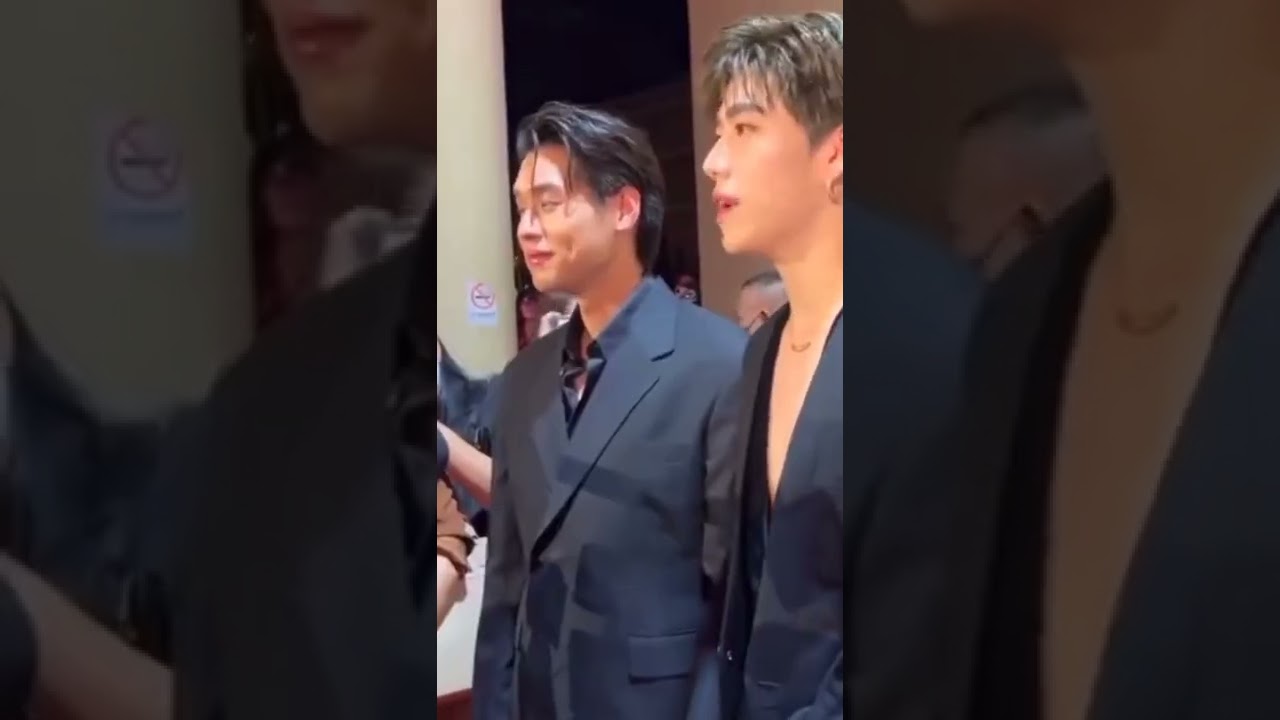 he was checking him out!! #ppkrit #billkin #bkpp #itsay #ipytm  bkpp i told sunset about you