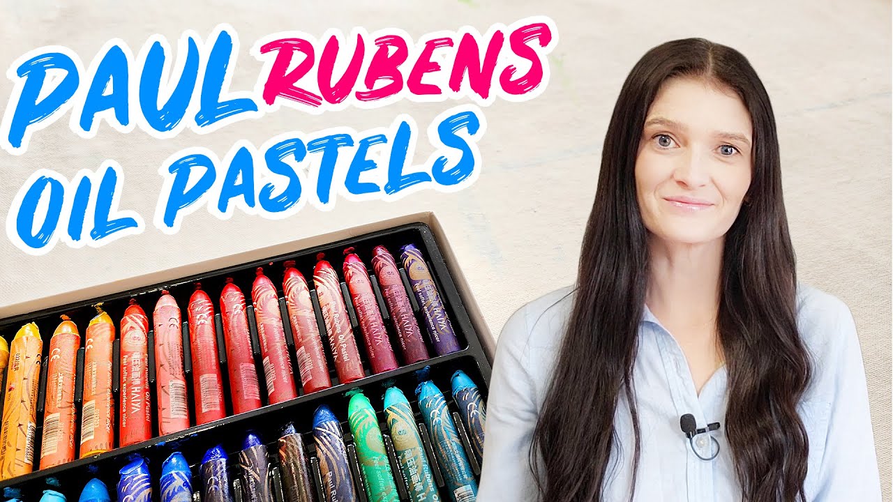 PAUL RUBENS (HAIYA) OIL PASTEL REVIEW + SWATCHES 🎨 by Syndia Art