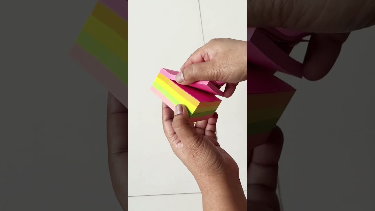 Colorful 400 Sheets Memo Pad Note N Times Post Note Paper Free Stickers Post Sticky Notes #unboxing