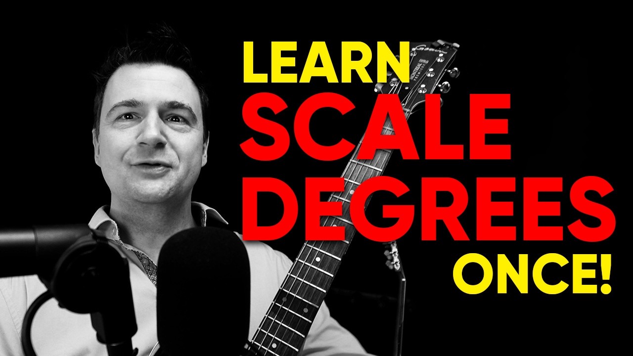 The Easiest Way to Learn Scale Degrees on Guitar (No More Guessing!)