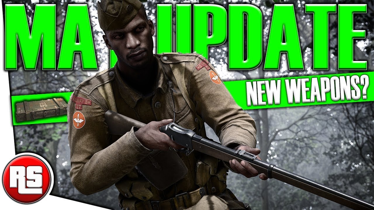 MAY UPDATE (NEW WEAPONS BATTLEFIELD 1) - weapons crate update!