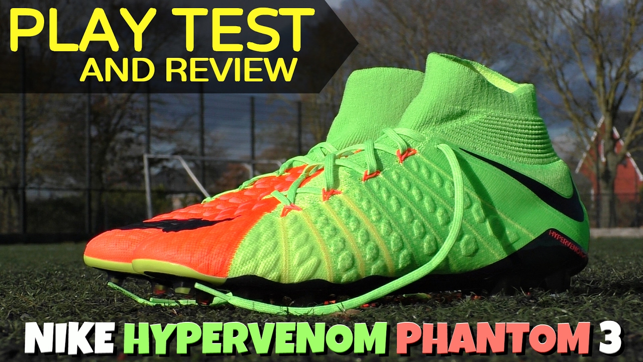 NEW Nike Hypervenom Phantom 3 DF | TEST AND REVIEW | 2017 Radiation Flare Pack
