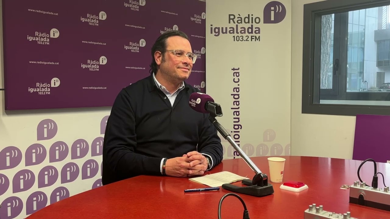 Entrevista al regidor i portaveu de Junts per Igualada, Miquel Vives